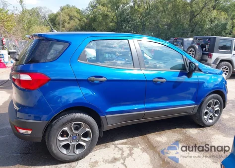 2018 Ford Ecosport S из США, поврежденный, VIN MAJ3P1RE3JC166340